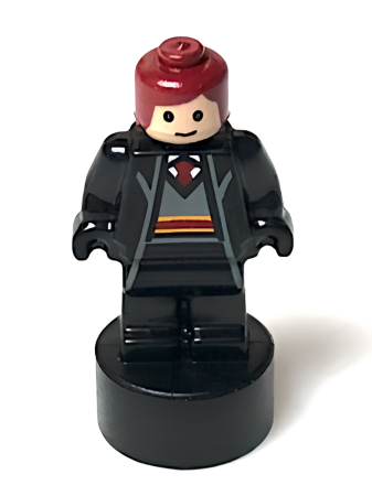 Минифигурка Lego Gryffindor Student Statuette / Trophy #2, Dark Red Hair 90398pb028 N